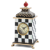Royal Check Desk Clock