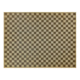 Black Check 8' x 10' Indoor/Outdoor Rug
