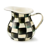 Mocha Check Creamer