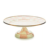 Sky Check Large Pedestal Platter