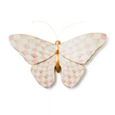 Courtly Check Butterfly Wall Decor