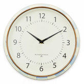 Emerald Check School Wall Clock