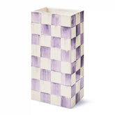Courtly Check Pillar Vase