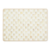 Mocha Check Cork Back Placemats, Set of 4