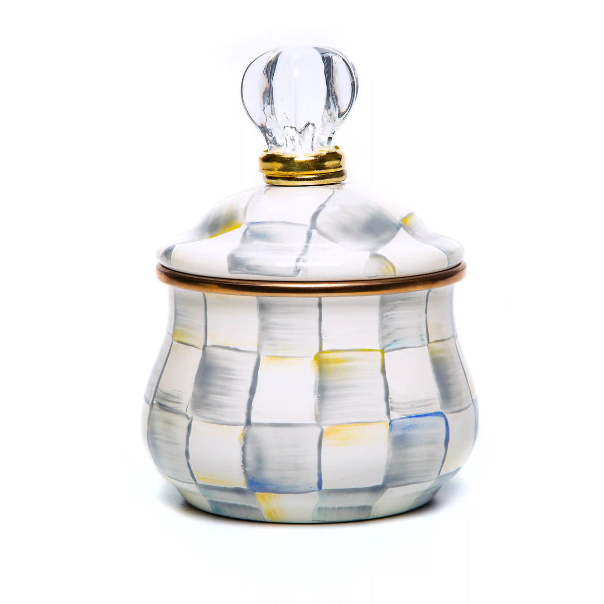 Rosy Check Lidded Sugar Bowl
