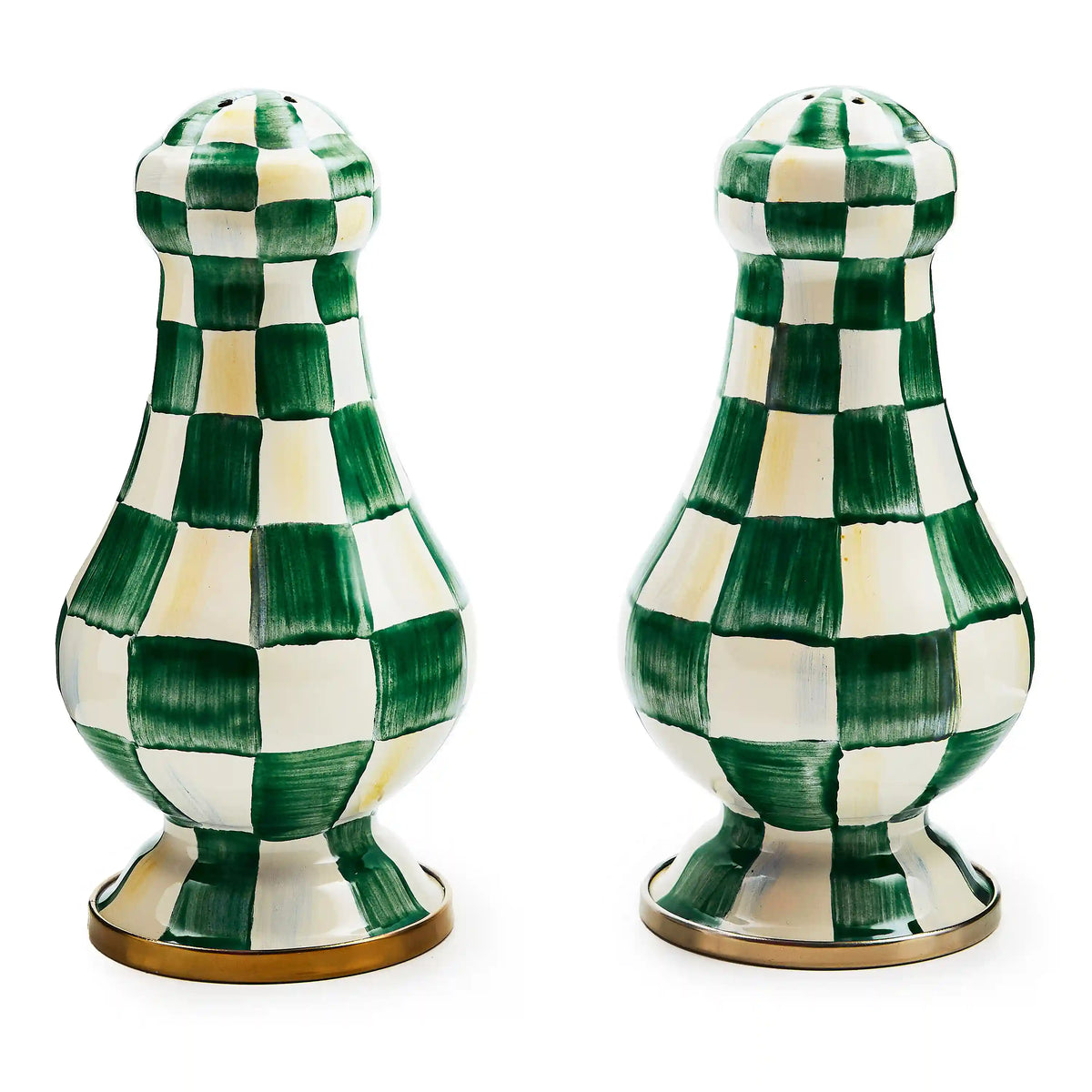 Rosy Check Salt & Pepper Shakers