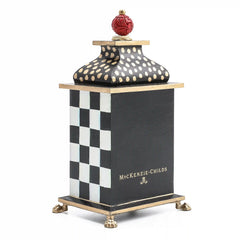 Sterling Check Desk Clock
